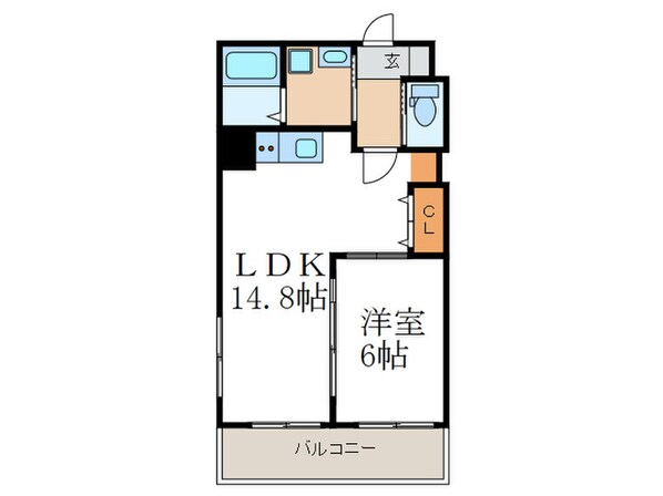 ５Ｓ京都五条の物件間取画像